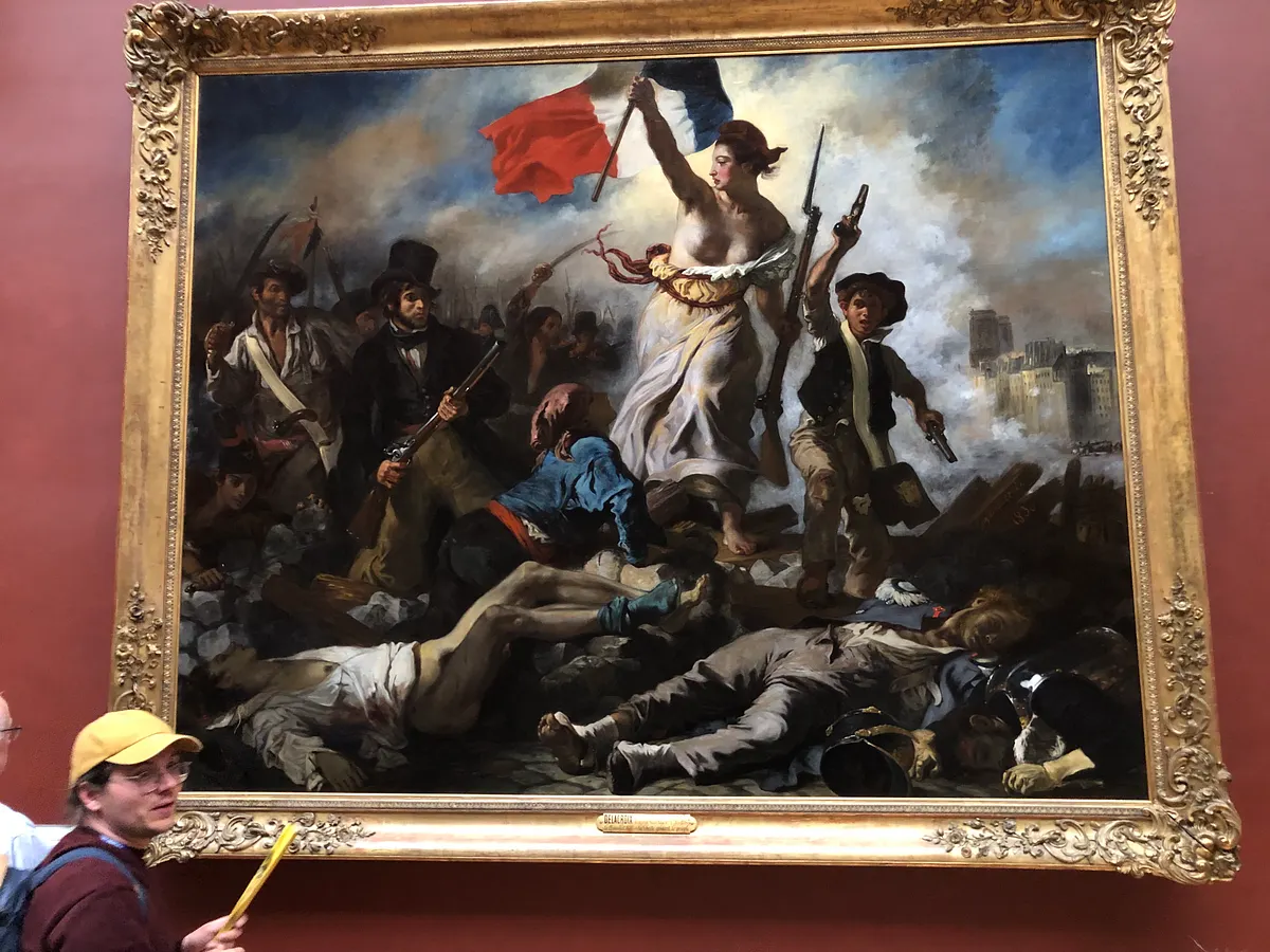 Liberty Leading the People back on display at the Louvre after its restoration