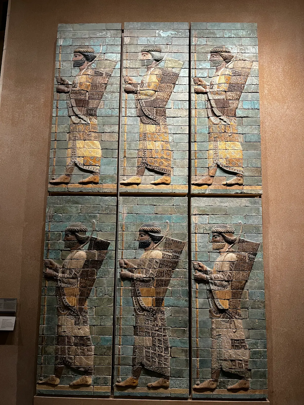 Frieze of Archers from Susa, Musée du Louvre