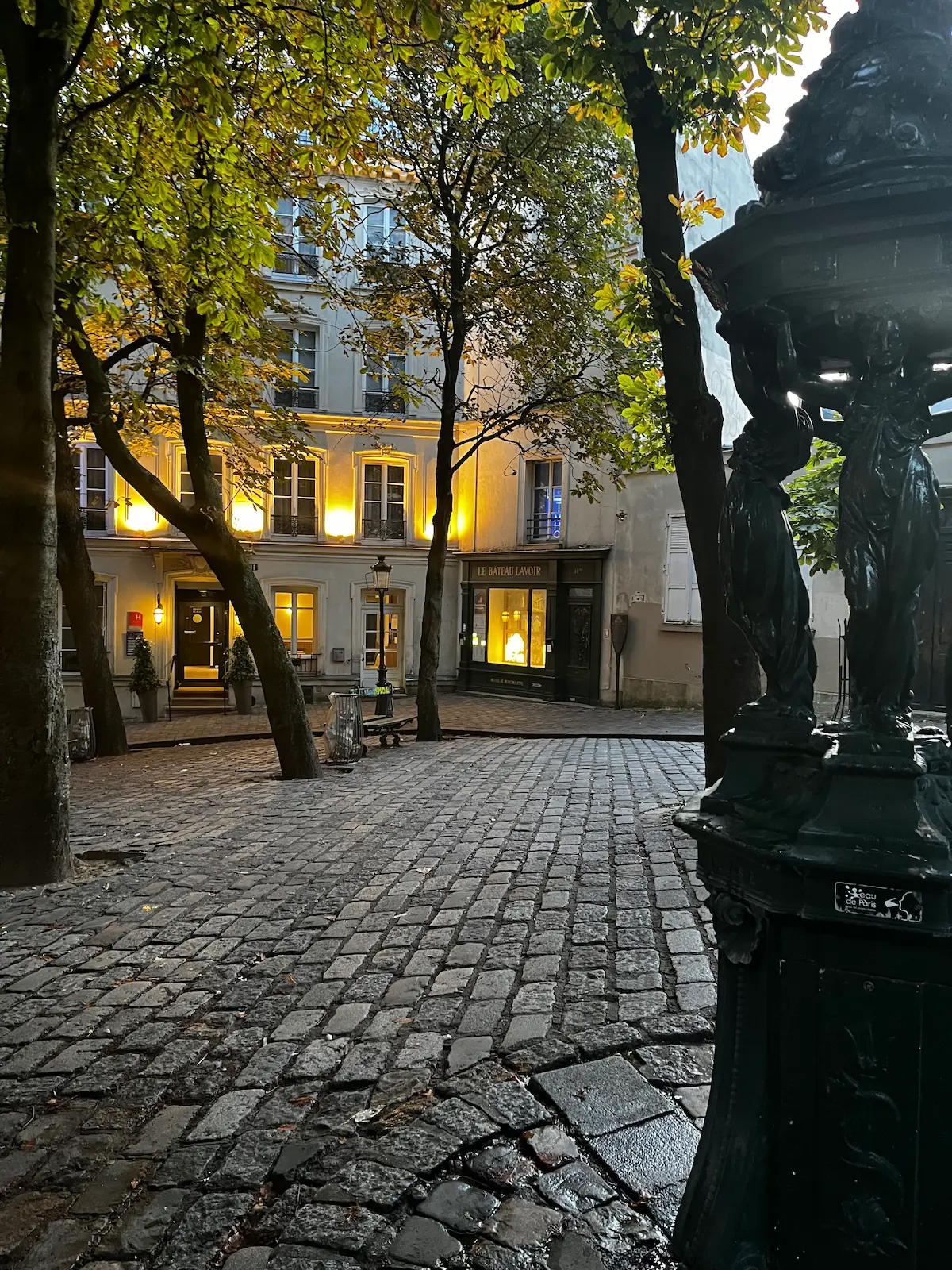 The Bateau-Lavoir in Montmartre