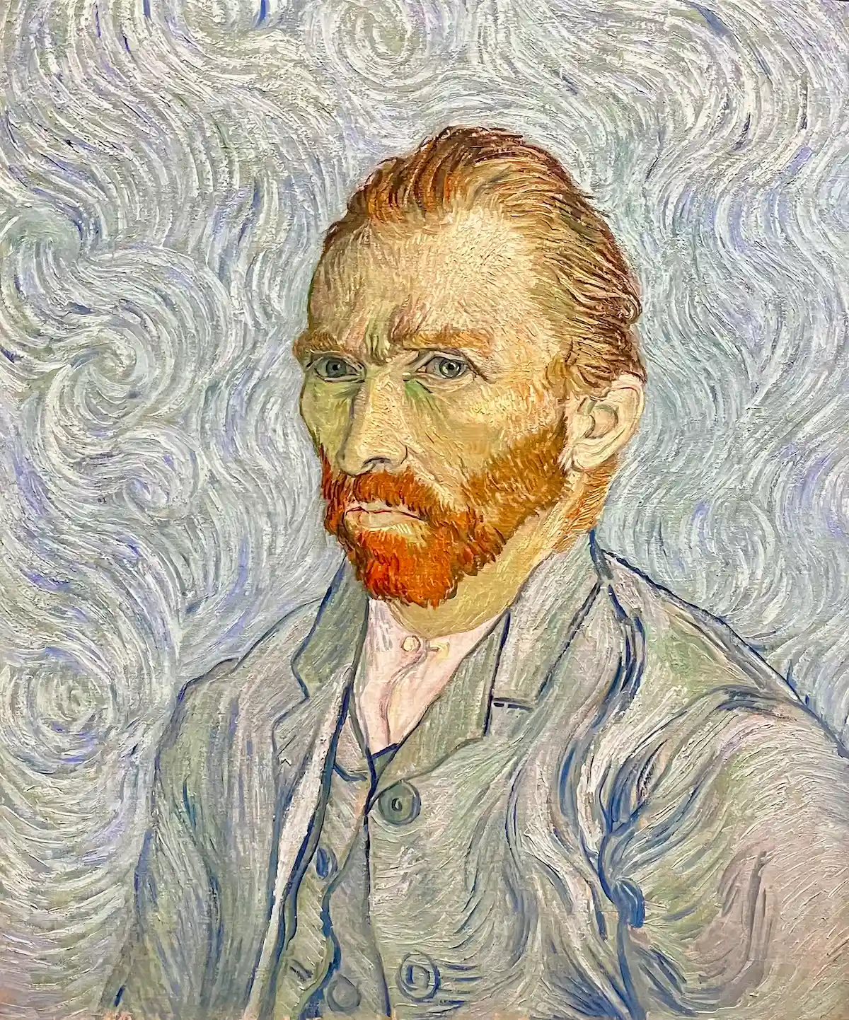 Van Gogh self-portrait at the Musée d'Orsay